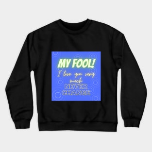 crazy friend Crewneck Sweatshirt